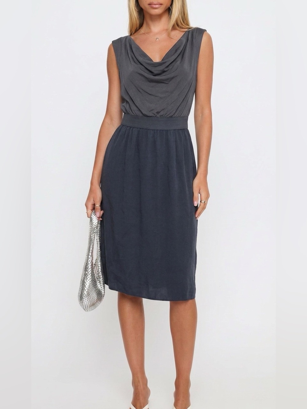 GAP Black Women's Dress with Hidden Back Zipper